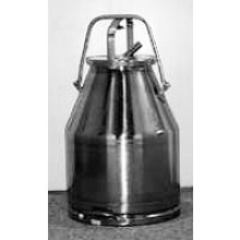 7 Gallon Stainless Steel Bucket and Lid, One or Two Goat Style