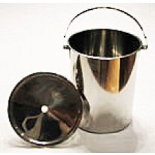 Stainless Replacement Pail and Lid for Pasteurizer