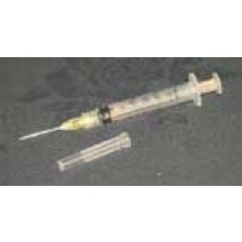 3 cc Syringe and Needle Combo -- Box of 100