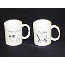 Boer and Pygmy Ceramic Mugs