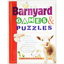 Barnyard Games & Puzzles by Helene Hovanec & Patrick Merrell