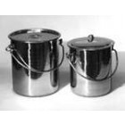 8 and 12 Quart Stainless Steel Tote Pails