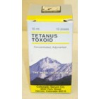 Tetanus Toxoid, 10 ml. vial