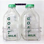 Milk Bottle Carrier with Four Milk Bottles