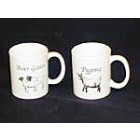 Boer and Pygmy Ceramic Mugs
