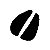 Hoof Print Rubber Stamp