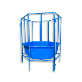 6-Sided Feeder with Poly Tub