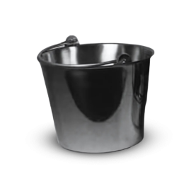 8 Quart Stainless Milk Pail