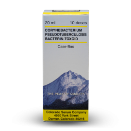 Case-Bac, 20 ml. Bottle