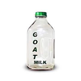 Half Gallon Goat Milk Bottle 