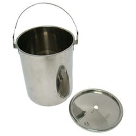 Stainless Replacement Pail and Lid for Pasteurizer