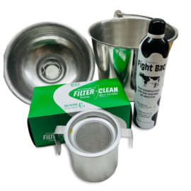 STAINLESS MILKING KIT