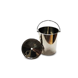 Stainless Replacement Pail and Lid for Pasteurizer