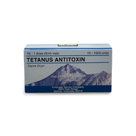 Tetanus Antitoxin, 10 Vials