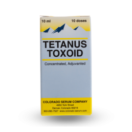 Tetanus Toxoid, 10 ml. vial