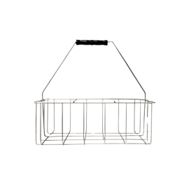 Milk Bottle Carrier for Four or Six Quart Bottles