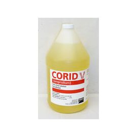 Corid Amprolium Liquid, One Gallon Bottle