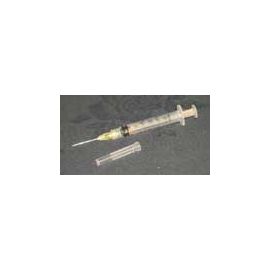 3 cc Syringe and Needle Combo -- Box of 100