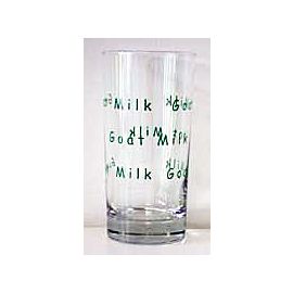 Goat Milk Glass and Set of Six Glasses