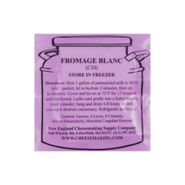 Fromage Blanc Direct Set Culture